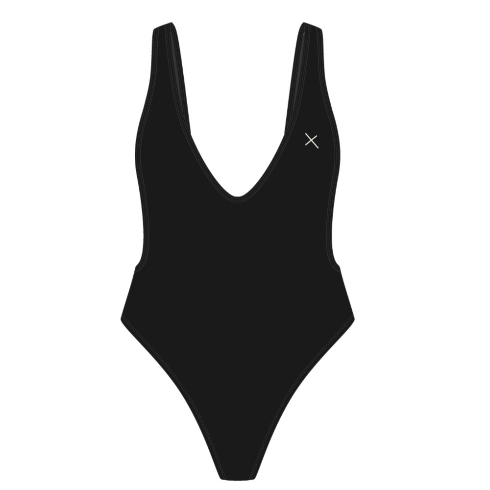 Boutine LA MANHATTAN BLACK RIO ONE-PIECE NWT NEW SIZE SMALL